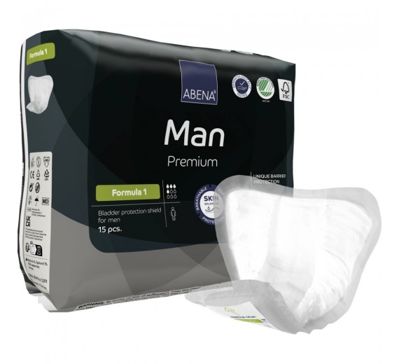 Abena Man Formula 1 herrebind - 15 stk.