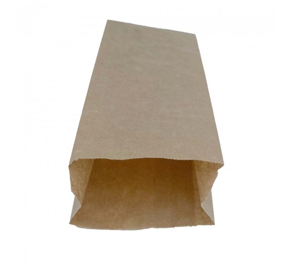 Fransk Hotdog pose 70/30 x 190 mm, med fals, 1000 stk.