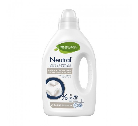 Neutral skyllemiddel, koncentreret uden farve og parfume, 1 liter