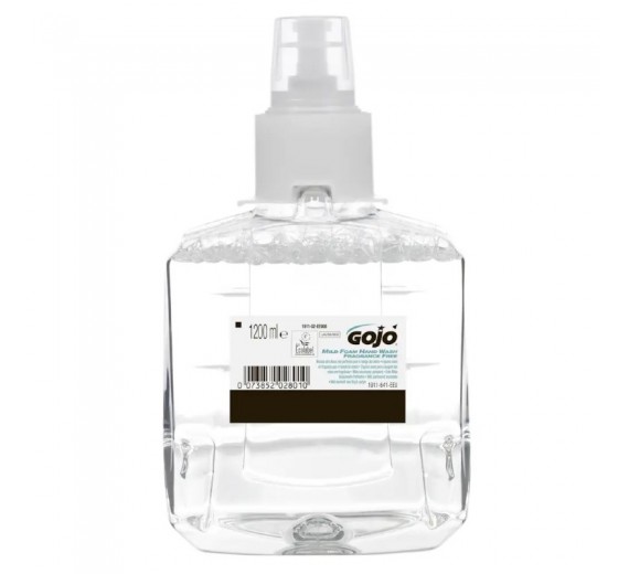 Skumsæbe, 2 x 1200 ml, GOJO LTX-12 refill, uden farve og parfume