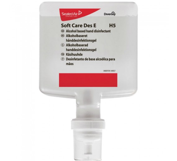 Diversey hånddesinfektion gel til IntelliCare dispenser, 1300 ml.