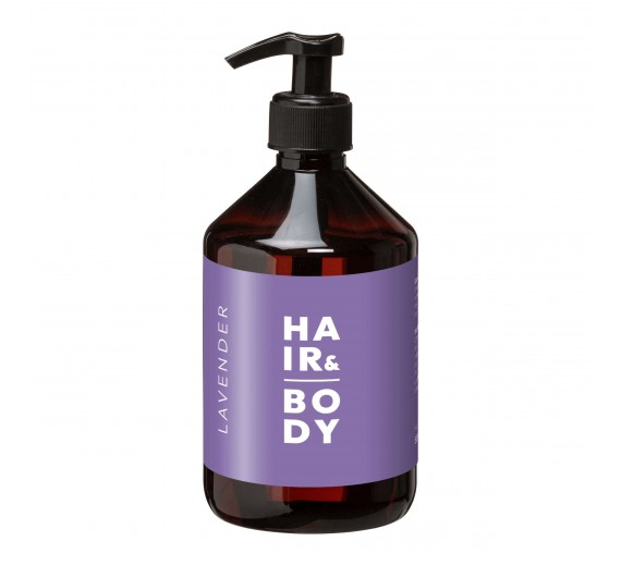 Luksus Hair & Body sæbe 500ml – Lavendel