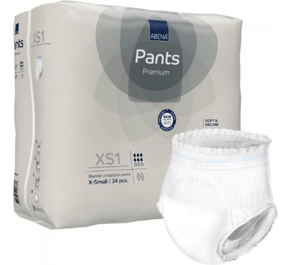 Bukseble, ABENA Pants, XS1, Premium, 24 stk. 