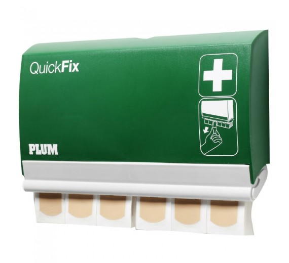 QuickFix Elastic & Water Resistant, plasterdispenser inklusive 2 x 45 stk. plastre.