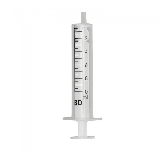 BD Discardit Sprøjte, 10 ml. luer, excentrisk, 2 komponent