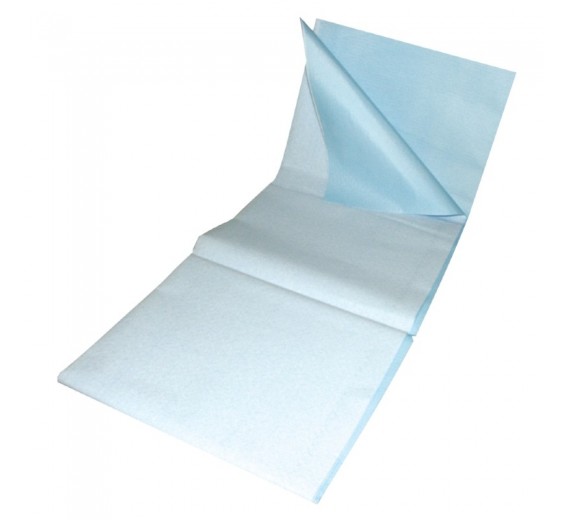 Stiklagen, ABENA Abri-Bed Comfort, 2-lags, 170 x 80 cm, lyseblå, 25 stk.