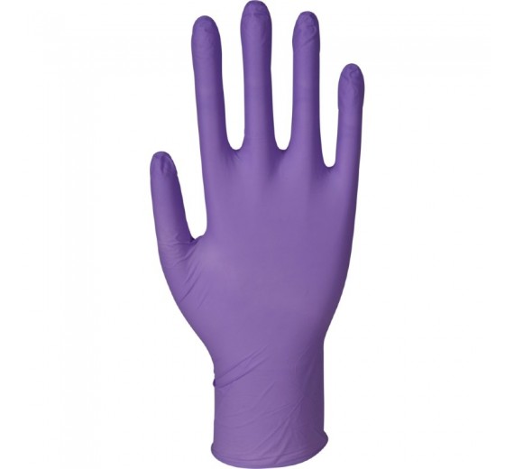 UndersgelseshandskerABENAClassicSensitiveLillaNitril100stkXS-02
