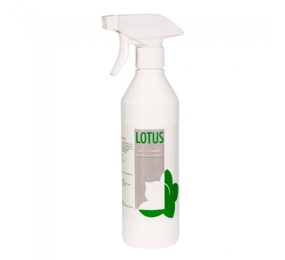 Lotus biologisk lugtfjerner, klar-til-brug, med parfume, 500 ml. med spray