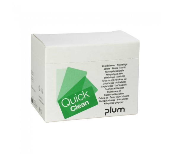 QuickClean - effektive sårrenseservietter, 20 stk.