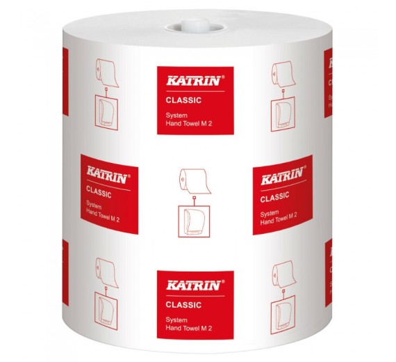 Håndklæderulle Katrin Classic System M2, 2-lag, 170 m, 6 ruller