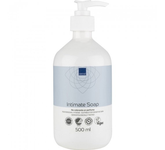 Intimvask Abena, 500 ml, uden farve og parfume