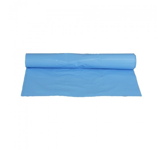 Sæk 40 liter, 550 x 800 mm, 55my, Strong, Blå, 30 ruller.