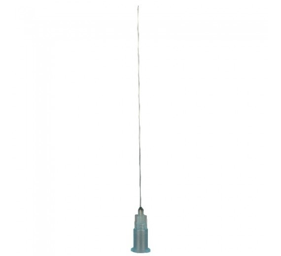 Kanyle, Sterican, blå, 23G, x3 1/8 - 0,6 x 80 mm, langt slib, steril