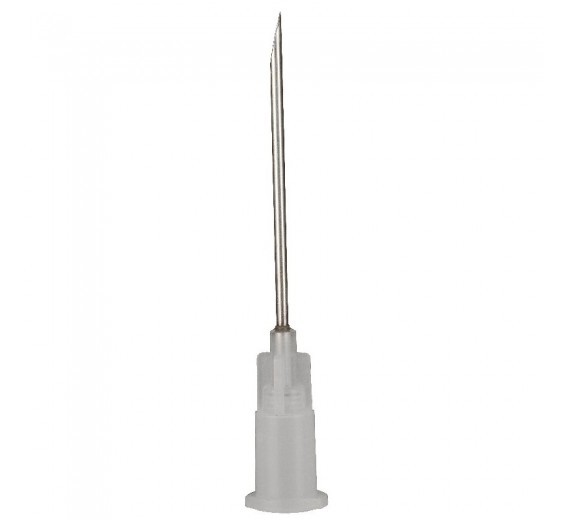 Kanyle, Sterican, hvid, 19G, x1 1/4 - 1,1 x 30 mm, langt slib, steril