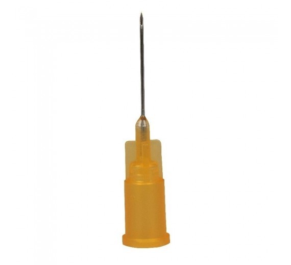 Kanyle, Sterican, orange, 25G, x1½ - 0,5 x 40 mm, langt slib, steril
