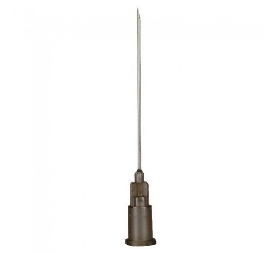 Kanyle, Sterican, sort, 22G, x1 1/4 - 0,7 x 30 mm, langt slib, steril