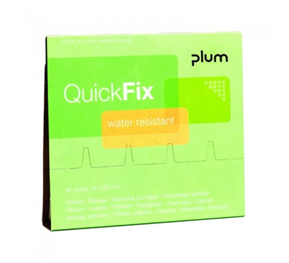 QuickFix - Water resistant plasterrefill inklusive 45 stk. plastre.
