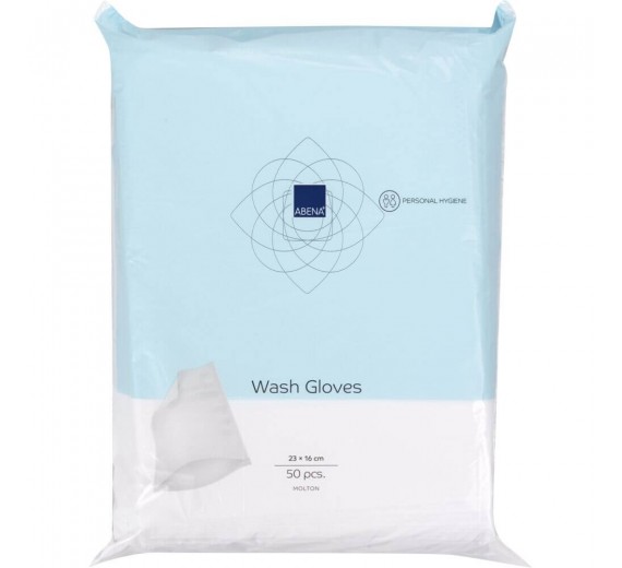 Vaskehandske Molton ABENA 23 x 16 cm