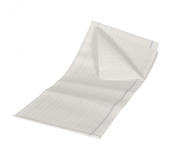 Stiklagen med tråde ABENA Protective Sheet Reinforced 2-lags 210x80cm 25 stk.