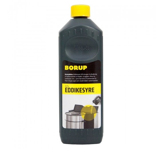 Eddikesyre 32%, Borup Kemi, 500 ml