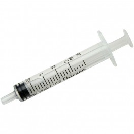 Chirana sprøjte, 2 ml, luer, centreret, 3 komponent