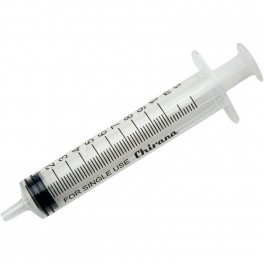 Chirana Sprøjte, 10 ml, luer, centreret, 3 komponent