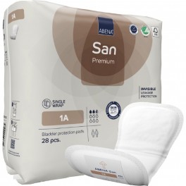 Åben ble, ABENA San 1A, Premium, 28 stk.