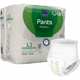 Bukseble, ABENA Pants, L3, grøn farvekode, Premium, 15 stk.