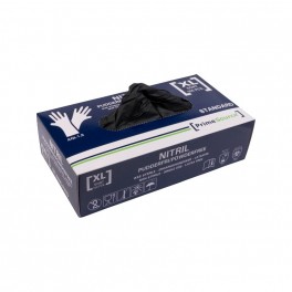 Prime Source Engangshandsker Nitril Sort 100 stk. | XL