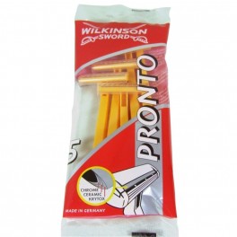 5 stk. engangs barberskraber, Wilkinson Pronto