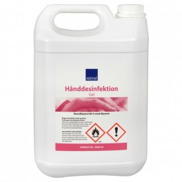 Abena hånddesinfektion, gel, 85% ethanol, 5000 ml