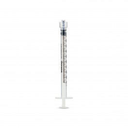 Sprøjte Chirana, 1 ml luer-lock centreret 3 komponent