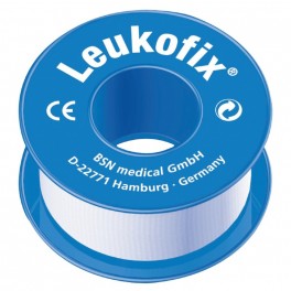 Tape, Leukofix, 9,2 m x 1,25 cm, klar, 24 stk.