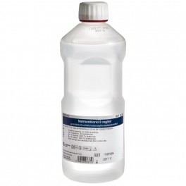 Saltvand, NaCl 0,9%, isotonisk, steril, 1000 ml