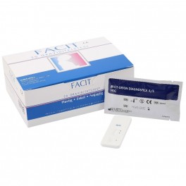 Graviditetstest, Facit One-step, testkassette og plastpipette, 20 stk.