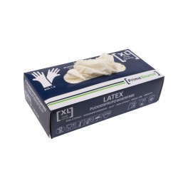 Prime Source Engangshandsker Latex Hvide 100 stk. | XL