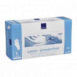 Abena Classic Undersøgelseshandsker Latex Nature 100 stk. | Large