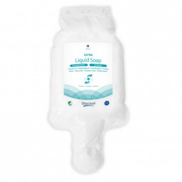 Sterisol flydende ultra mild sæbe u/parfume, 12 x 0,7 l. refill.
