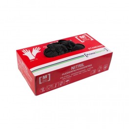 Prime Source Engangshandsker Nitril Sort 100 stk. | Medium