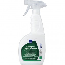 ENA biologisk lugtfjerner, klar-til-brug, uden farve og parfume, 750 ml. med spray.