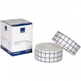 Fikseringstape, 10m x 2,5cm, perforeret, latexfri, usteril