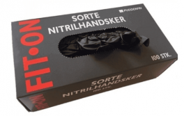 Fit-On engangshandsker, pudderfri, 100 stk., str. Small