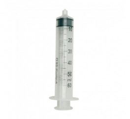 BD Plastipak Sprøjte, 50/60 ml, luer lock, centreret, 3 komponent