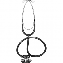 Stetoskop 4,5cm, sort vendbart