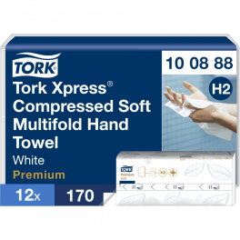 Tork Papirhåndklæde Xpress H2 soft 2-lags 2040 ark