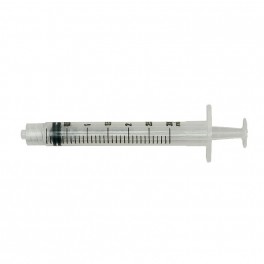 BD Plastipak Sprøjte, 3 ml, luer lock, centreret, 3 komponent