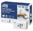 TORK H2 Xpress Premium håndklædeark, 4-fold, 21 pk.