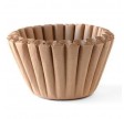 Skålfilter Catersource Ø250/Ø90 x H 80 mm., papir, Svanemærket, ubleget, 1000 stk.