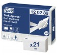 TORK H2 Xpress Advanced håndklædeark, 3-fold, 21 pk.