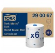 Tork Advanced H1, Tork Matic Soft aftørringsruller, 2-lags, 6 ruller